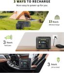 300W Portable Power Station with 20W Solar Panel
