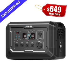 OUPES 2048Wh Portable Power Station for Camping