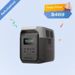 EcoFlow DELTA 3 Portable Power Station 1500W