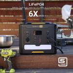 1500W Portable Solar Generator for Camping Adventures