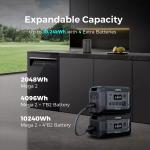 OUPES 2048Wh Portable Power Station for Camping
