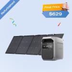 EcoFlow DELTA 3 Plus Portable Power Station Kit