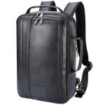 Tiding Leather Expandable Backpack for Men