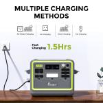 FOSSiBOT F2400 Portable Power Station with Solar Panel
