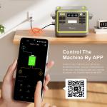 FOSSiBOT F2400 Portable Power Station with Solar Panel