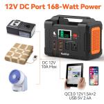 Flashfish 200W Portable Power Station for Camping