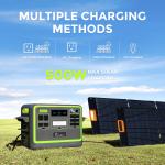 FOSSiBOT F2400 Portable Power Station with Solar Panel
