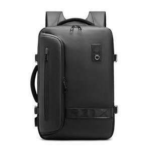 Expandable Travel Backpack with USB Charging Port