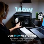 OUPES Exodus 1200W Solar Generator for Camping