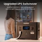OUPES Exodus 1500 Portable Power Station for Camping