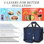 60-Can Leakproof Cooler Bag for Camping