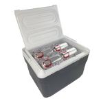 10 Quart Gray Hard Side Cooler for 14 Cans