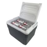 10 Quart Gray Hard Side Cooler for 14 Cans