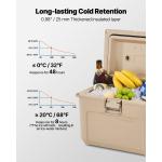 16.5 QT Portable Insulated Hard Cooler with Cup