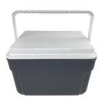 10 Quart Gray Hard Side Cooler for 14 Cans