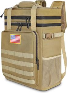 Insulated Tactical Backpack Cooler for 40 Cans