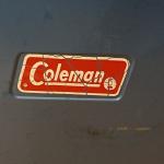 1970's COLEMAN Snow-Lite Blue Metal Cooler