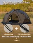 TOMOUNT 4-Person Hot Dome Tent with Stove Jack
