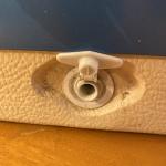 1970's COLEMAN Snow-Lite Blue Metal Cooler