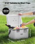 VEVOR 21 QT Portable Insulated Cooler with Handles