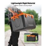 63 QT Portable Insulated Cooler for 90 Cans