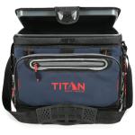 Titan 30 Can Zipperless Soft Cooler, Navy Blue