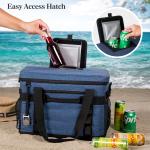 Collapsible Insulated Soft Cooler Bag for 60 Cans
