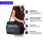 Titan 30 Can Zipperless Soft Cooler, Navy Blue