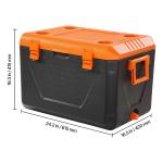 63 QT Portable Insulated Cooler for 90 Cans
