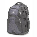 High Sierra Swerve Backpack in Slate/Woolly Weave