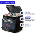 Titan 30 Can Zipperless Soft Cooler, Navy Blue