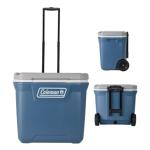 Coleman 60QT Wheeled Cooler - Lakeside Blue