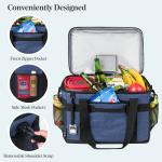 Collapsible Insulated Soft Cooler Bag for 60 Cans