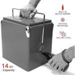 Coca-Cola 13L Metal Ice Chest Cooler