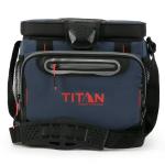 Titan Deep Freeze Zipperless Blue Cooler - 16 Can