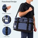Collapsible Insulated Soft Cooler Bag for 60 Cans
