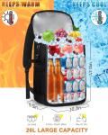 36-Can Insulated Waterproof Cooler Backpack