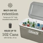 Coleman 120QT Hard Chest Cooler - Silver Ash