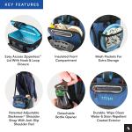 Titan 12 Can Zipperless Soft Cooler - Ocean Blue