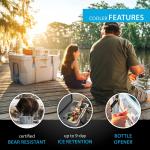 77 Qt. High Performance Light Gray Cooler