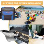 Soft-Sided Cooler Bag for 9 Cans and Ice