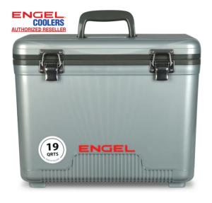 Engel 19qt Airtight Hard Sided Cooler Silver
