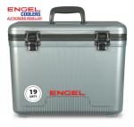 Engel 19qt Airtight Hard Sided Cooler Silver