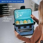 Titan Soft Cooler - Zipperless, 8 QT, Ocean Blue