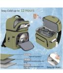 Insulated Leakproof Cooler Backpack for Camping