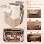 Khaki Beige Women's 15.6" Lunch Backpack