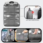 ZINZ Slim Expandable Anti-Theft Laptop Backpack