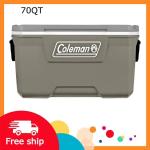 Coleman 70QT Hard Chest Cooler in Silver