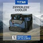 Titan Soft Cooler - Zipperless, 8 QT, Ocean Blue