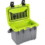 Pelican 14QT Cooler in Dark Gray/Green